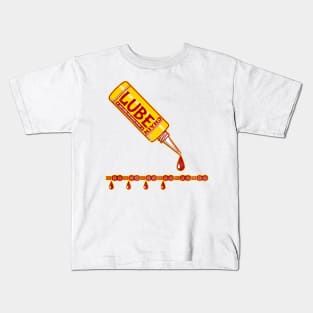 Bike chain oil Kids T-Shirt